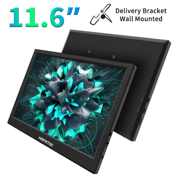 HGFRTEE 11.6-Inch Portable Display, Built-In Speaker, HD Resolution , 60Hz Refresh Rate - Ideal For Work & Entertainmen - Image 11